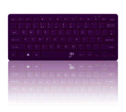 GOJI GKBMMPP16 Wireless Keyboard - Purple